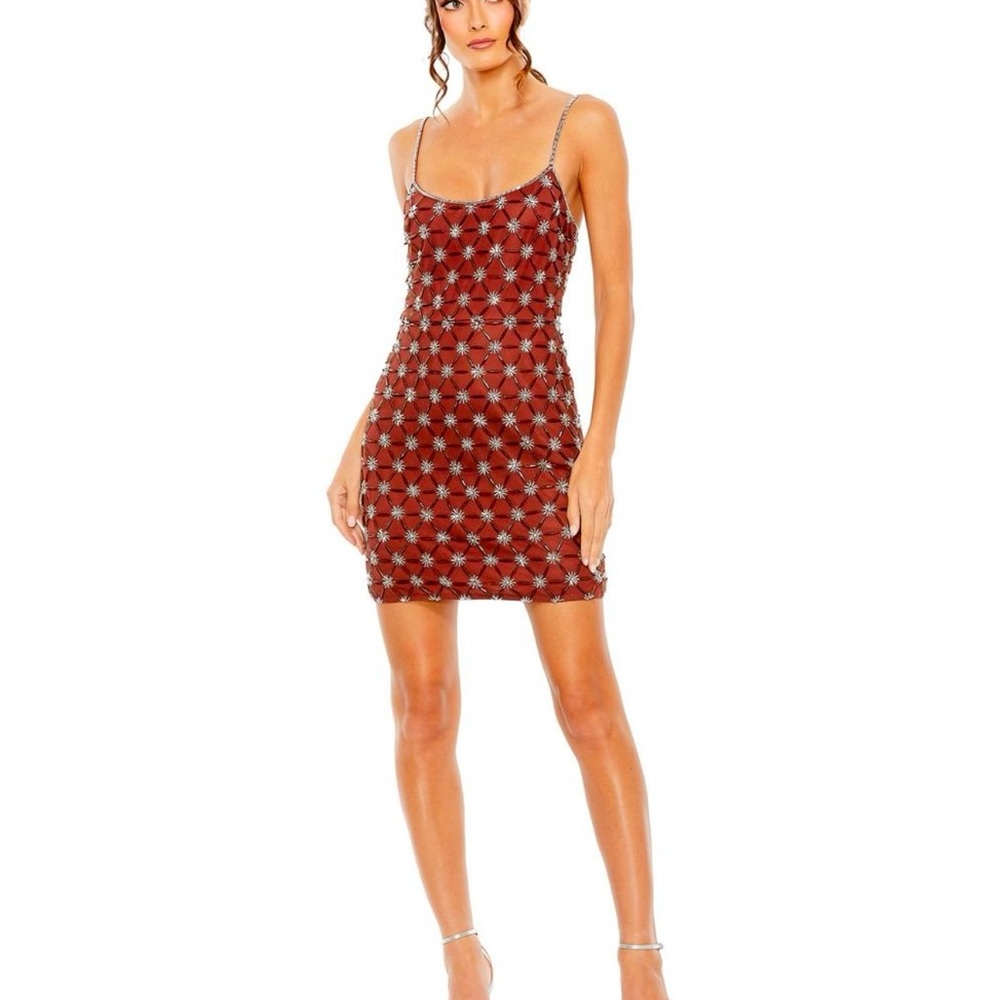 NWT Mac Duggal Mini Dress #10983
